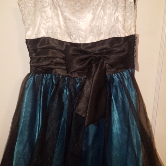 Short Tulle Dress Empire Waist, Classic Style Cute - Picture 2 of 7